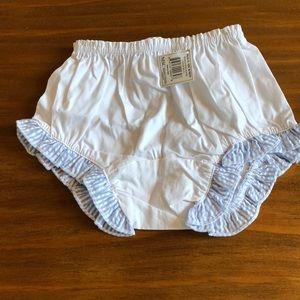 Seersucker diaper cover